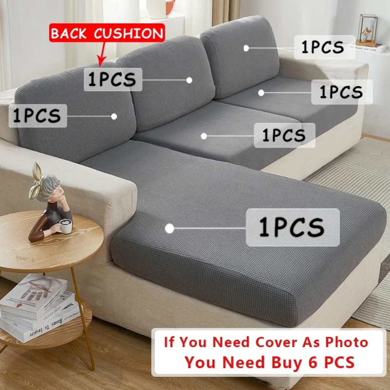 1PC 防水ソファシートクッションカバーポーラーフリースソフ - Office Furniture Removal のレビューと価格