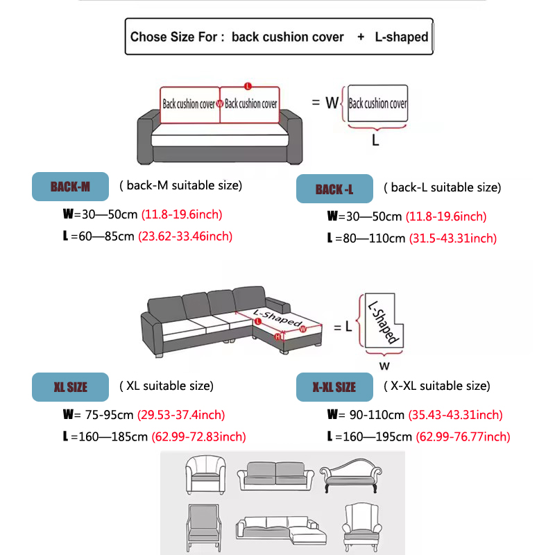 新しい厚いぬいぐるみソファカバー弾性ソファクッションカバーリ - Office Furniture Removal のレビューと価格