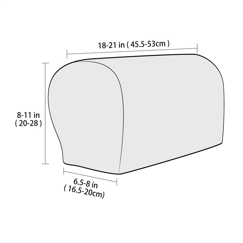 2 ピース/セットベルベットソファアームチェアカバー滑り止め - Office Furniture Removal のレビューと価格